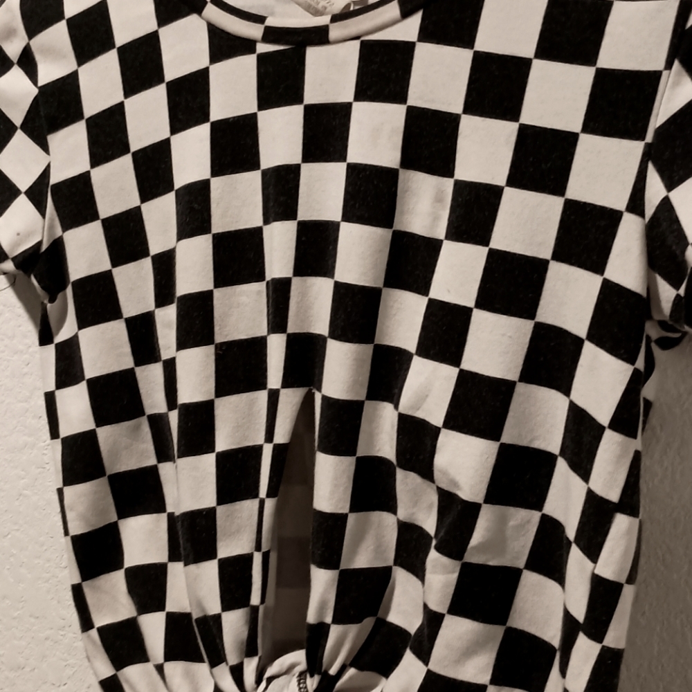 Forever 21 Checkerd crop top